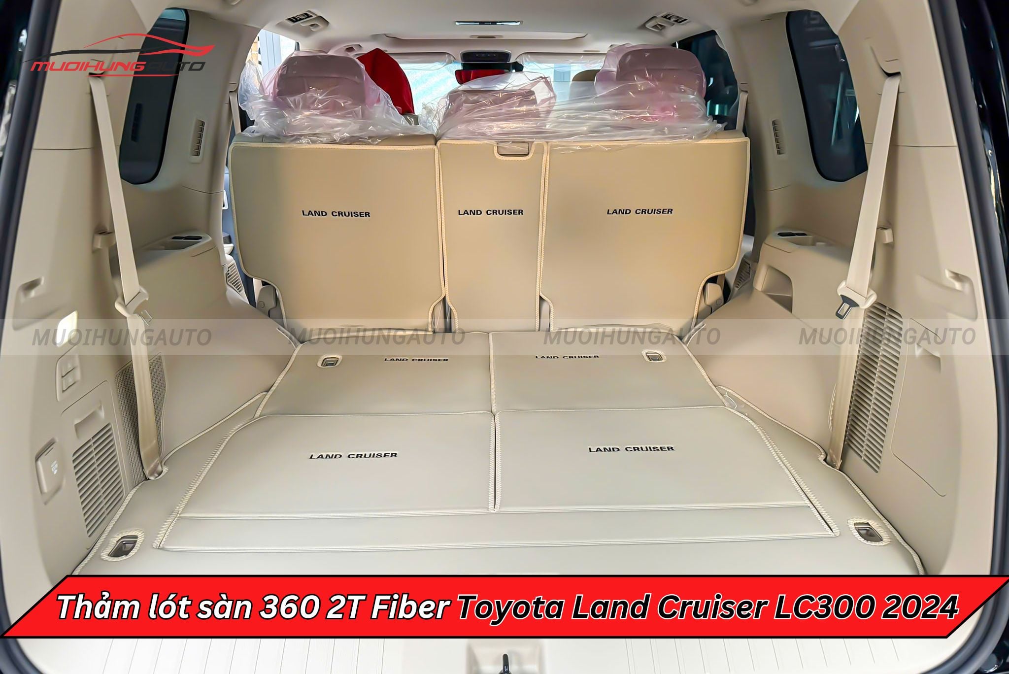 Thảm sàn 360 2T Fiber Toyota Land Cruiser LC300 2024
