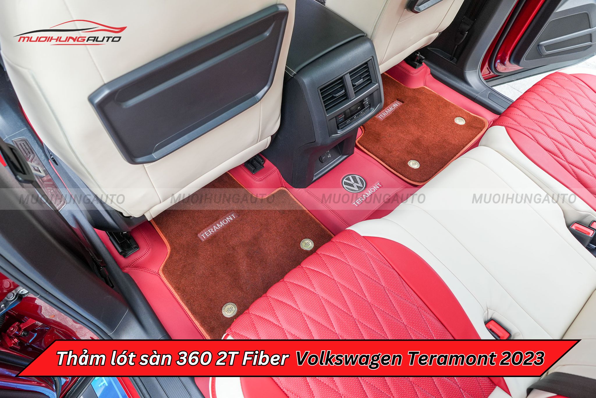Thảm sàn 360 2T Fiber Volkswagen Teramont 2023
