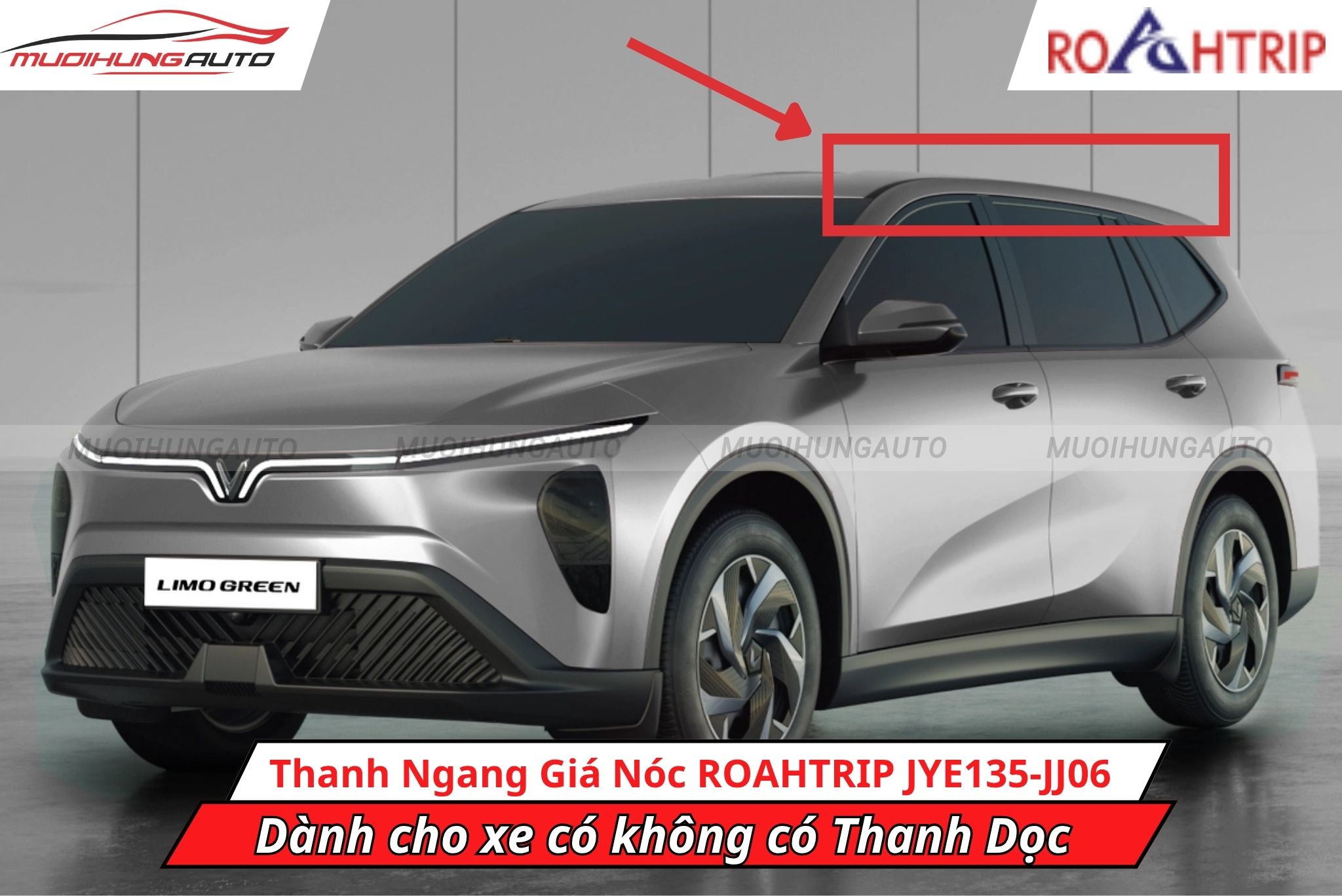 Thanh ngang giá nóc ROAHTRIP JYE135-JJ06