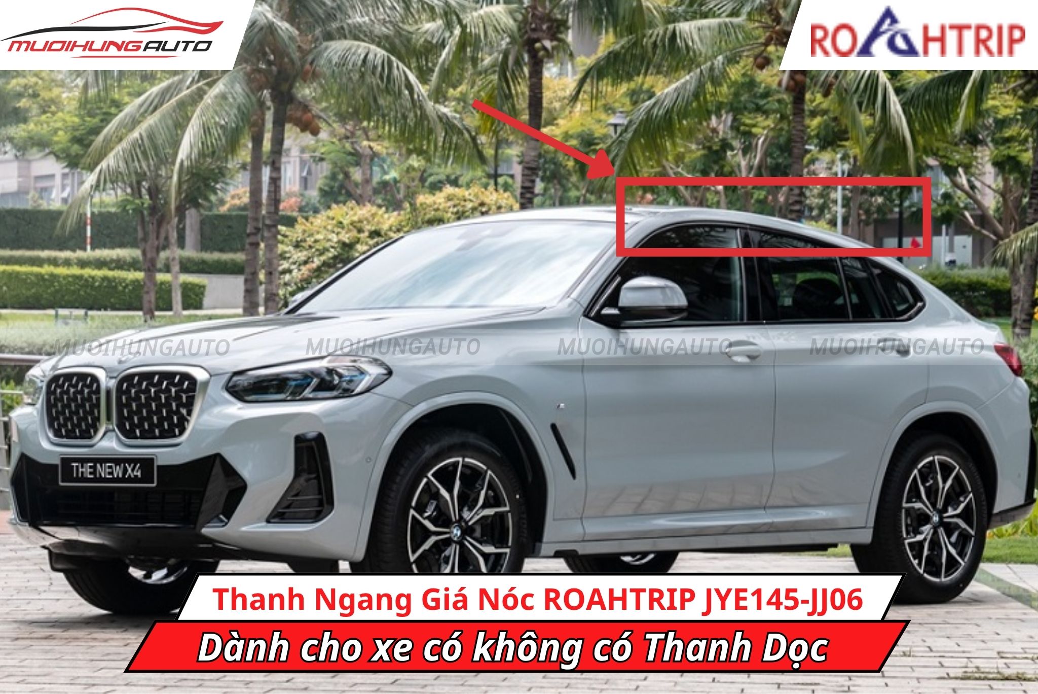 Thanh ngang giá nóc ROAHTRIP JYE145-JJ06