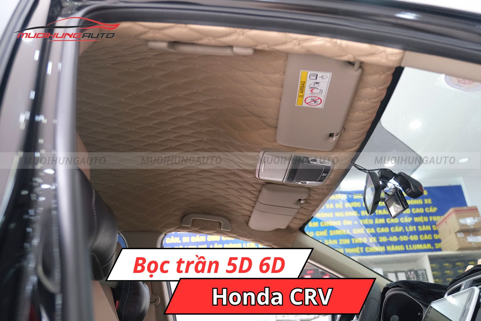 Trần da 5D 6D Honda CRV