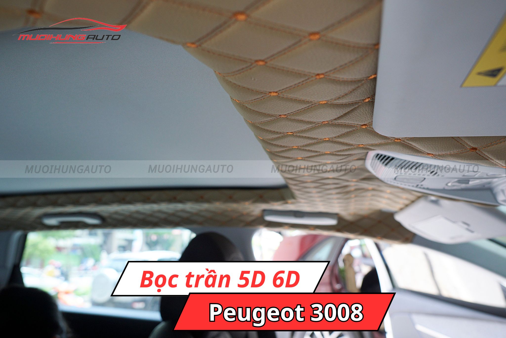 Trần da 5D 6D Peugeot 3008