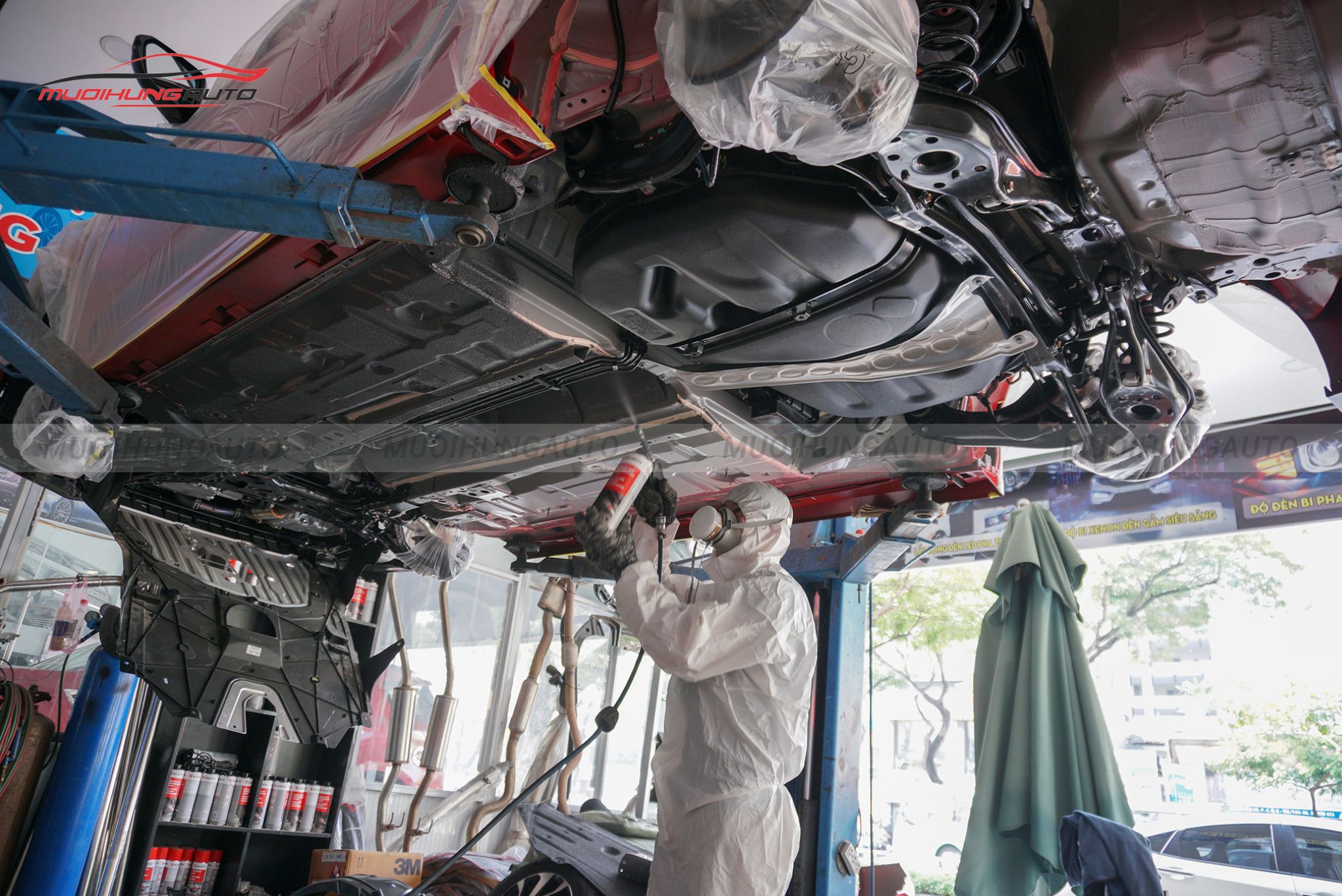 Xịt phủ gầm xe Honda Civic 2016 - 2021