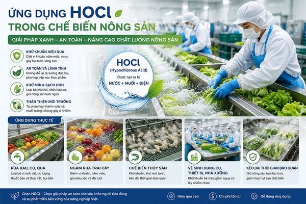 HOCL trong nông nghiệp