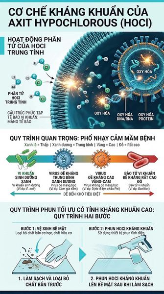 HOCL khử trùng
