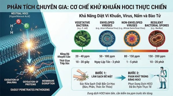 HOCL khử trùng