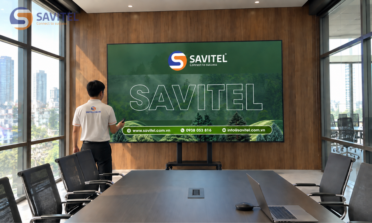 Hình ảnh một số dự án màn hình LED hội nghị SAVITEL đã triển khai