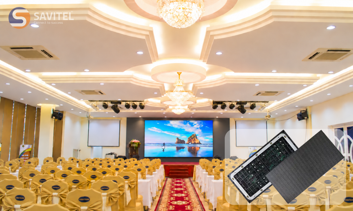 Màn hình LED P2 - P2.5 cho hội trường có khoảng cách xem gần