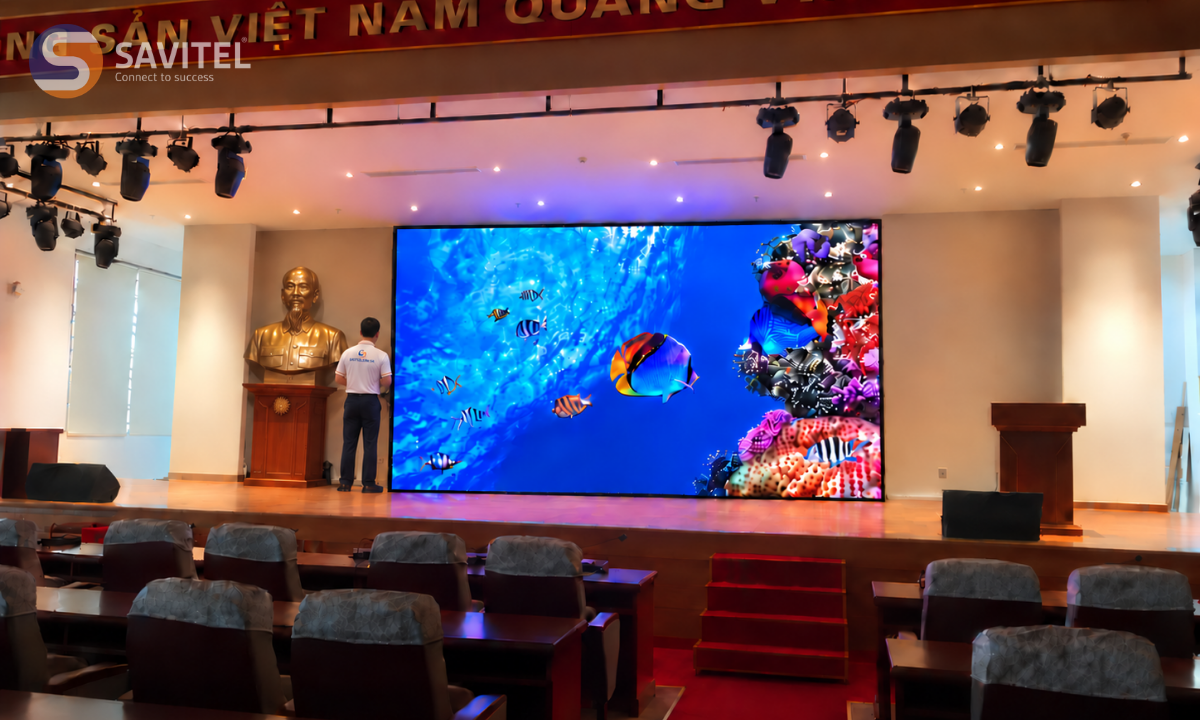 Thông số kỹ thuật của màn hình LED hội trường