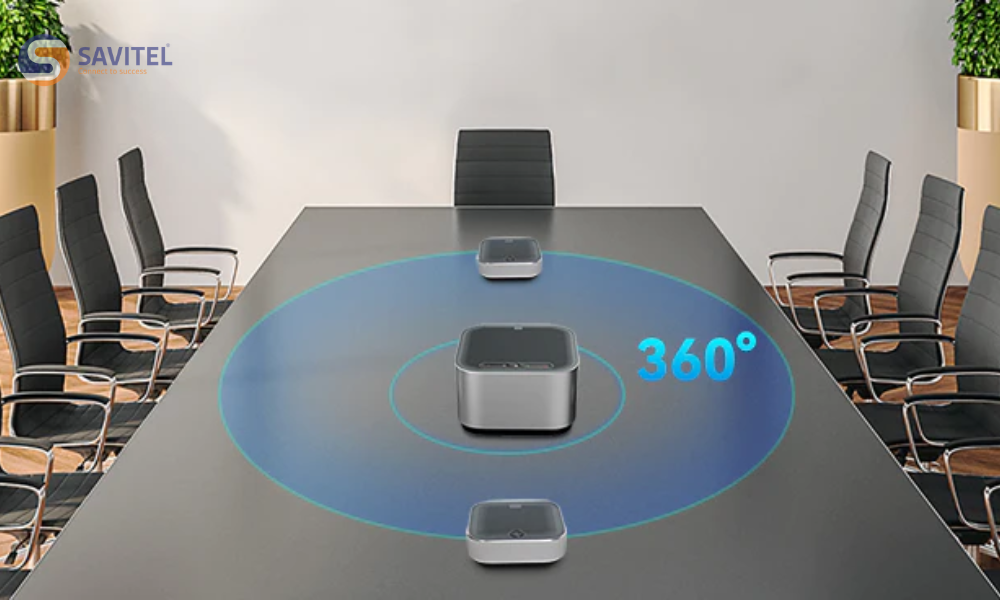 Micro và loa hội nghị đảm bảo thu phát âm thanh rõ ràng