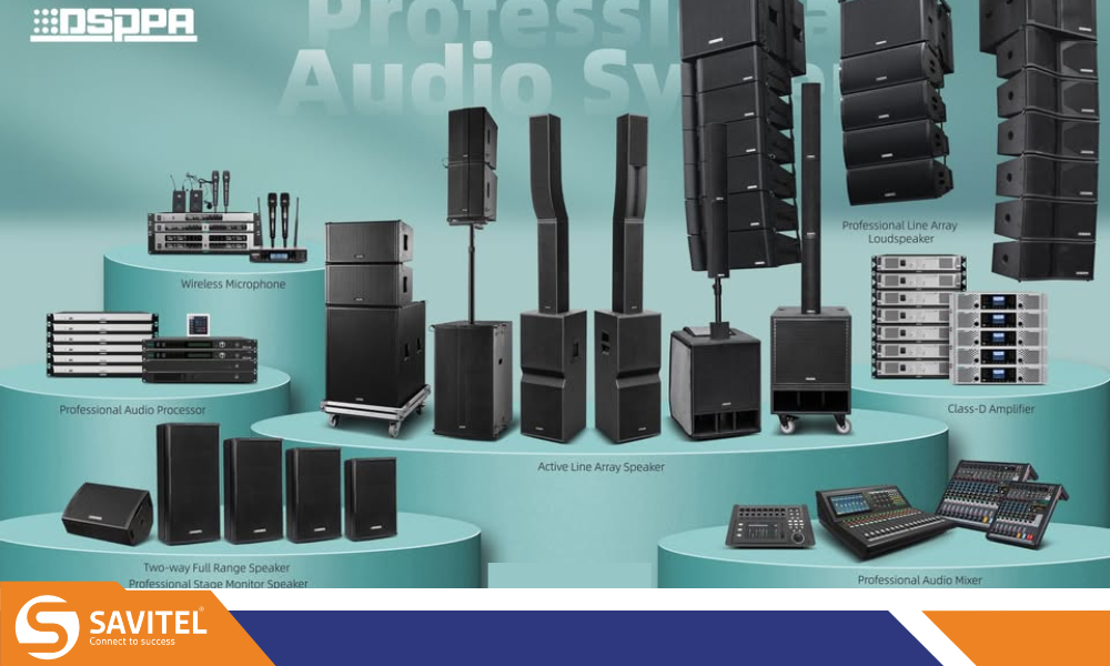 Tổng quan về thương hiệu và hệ thống âm thanh DSPPA