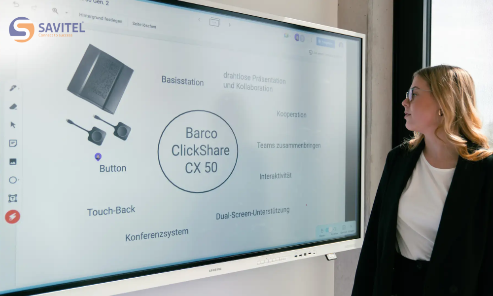 So sánh các sản phẩm trình chiếu không dây wepresent Barco