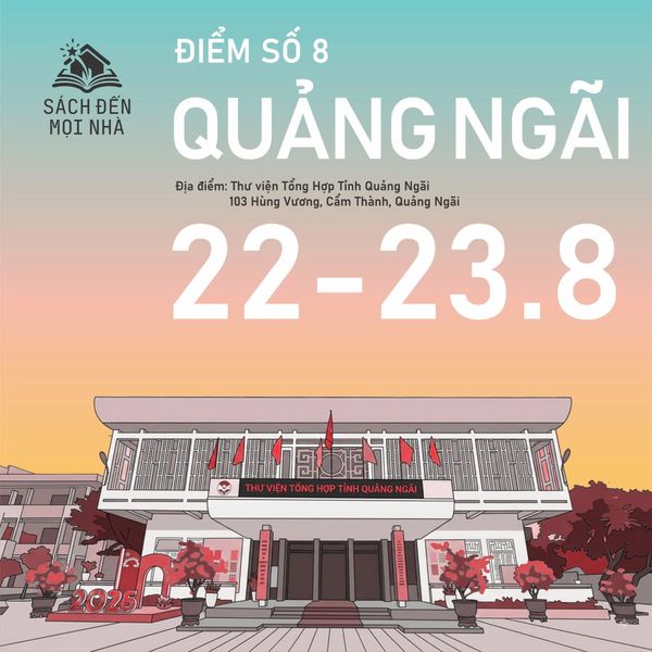 Sách đến mọi nhà - Điểm số 8: Quảng Ngãi