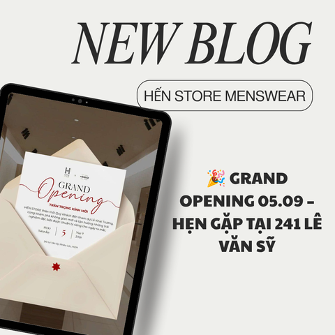 🎉 GRAND OPENING 05.09 – HẸN GẶP TẠI 241 LÊ VĂN SỸ