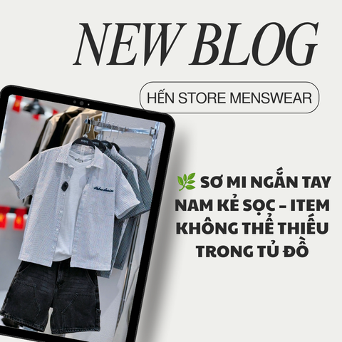 🌿 SƠ MI NGẮN TAY NAM KẺ SỌC – ITEM KHÔNG THỂ THIẾU TRONG TỦ ĐỒ