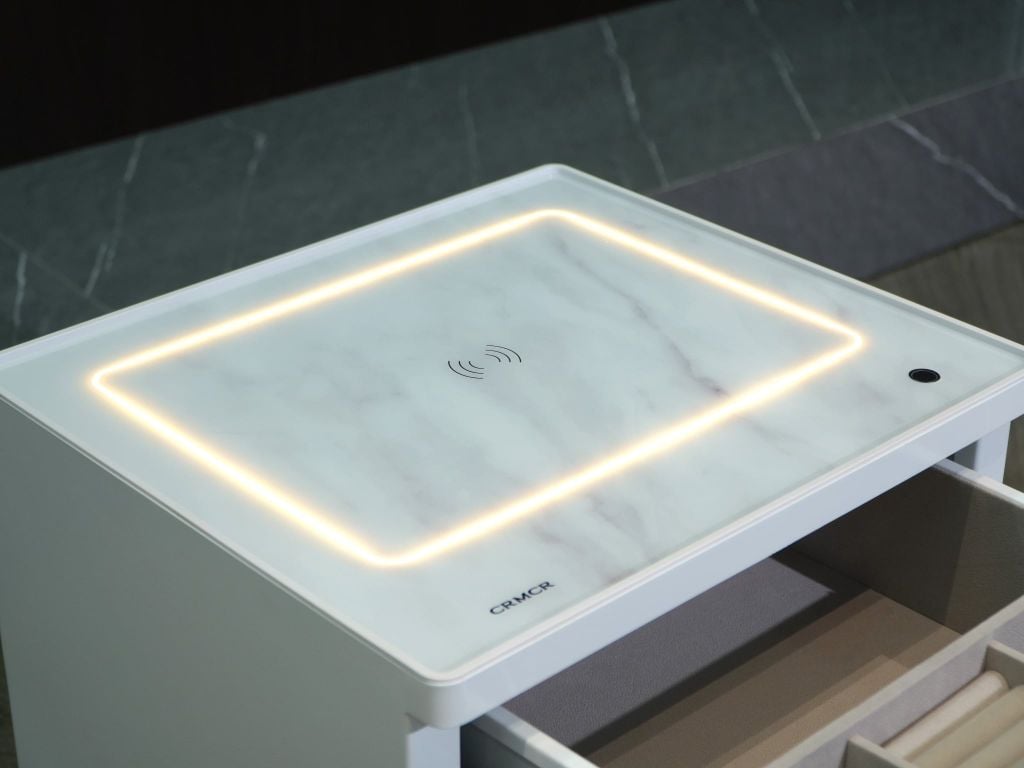 két sắt thông minh xiaomi crmcr 50yn két đầu giường