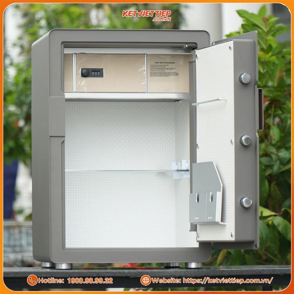 Két Sắt Xiaomi CRMCR 60MS Khóa Vân Tay Điện Tử, Kết Nối App Xiaomi Home