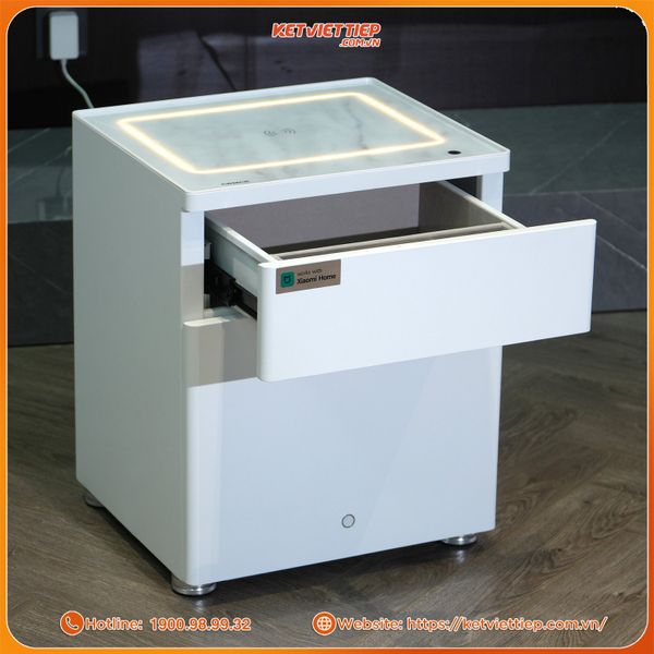 Két Sắt Xiaomi CRMCR 120JBW Có Ngăn Đồng Hồ Xoay, Kết Nối APP Xiaomi Home