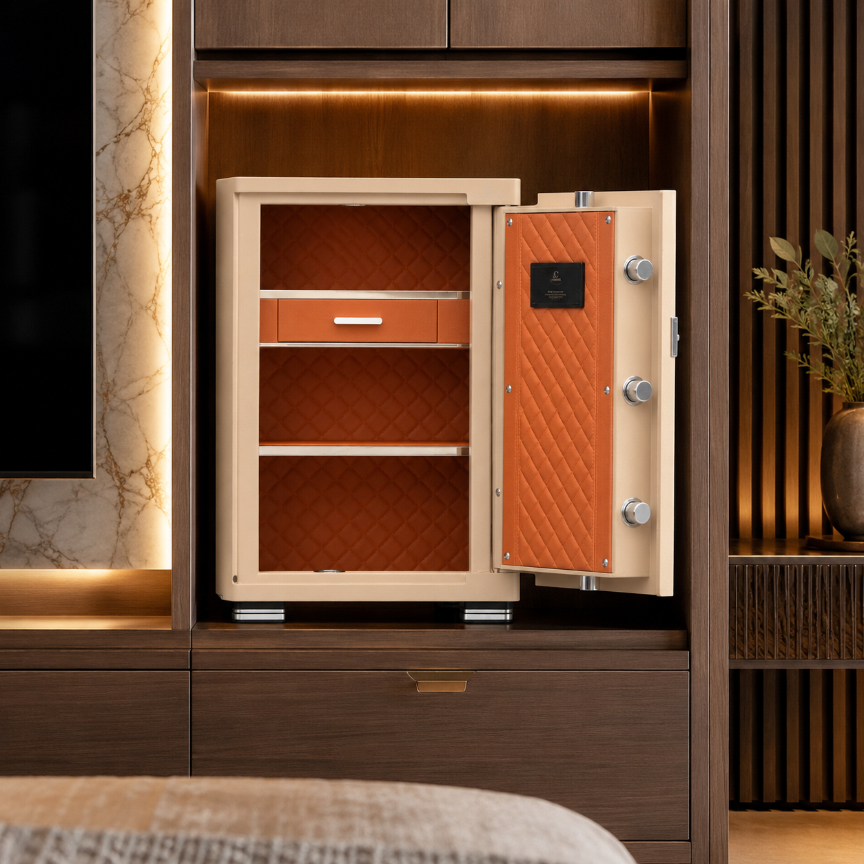 nội thất két sắt xiaomi crmcr 65jb