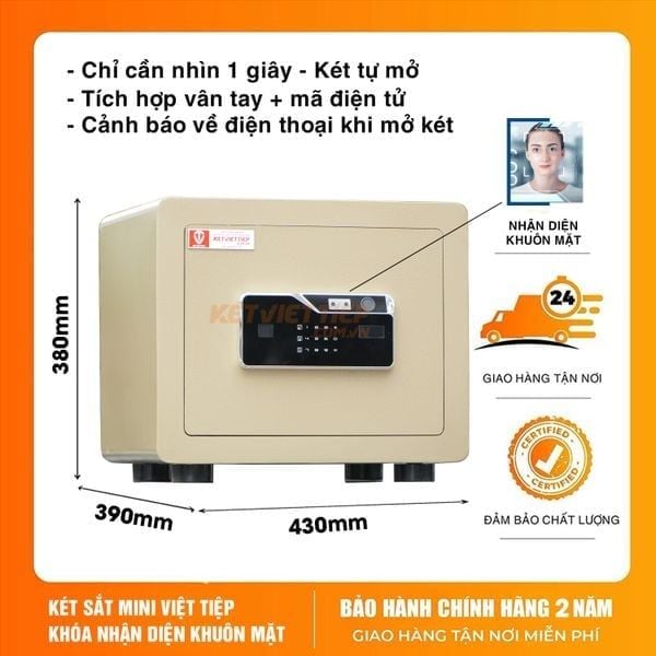 KÉT SẮT KHUÔN MẶT