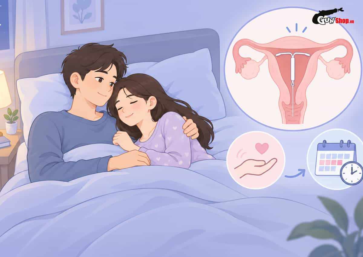 Quan hệ mạnh có ảnh hưởng đến vòng tránh thai?
