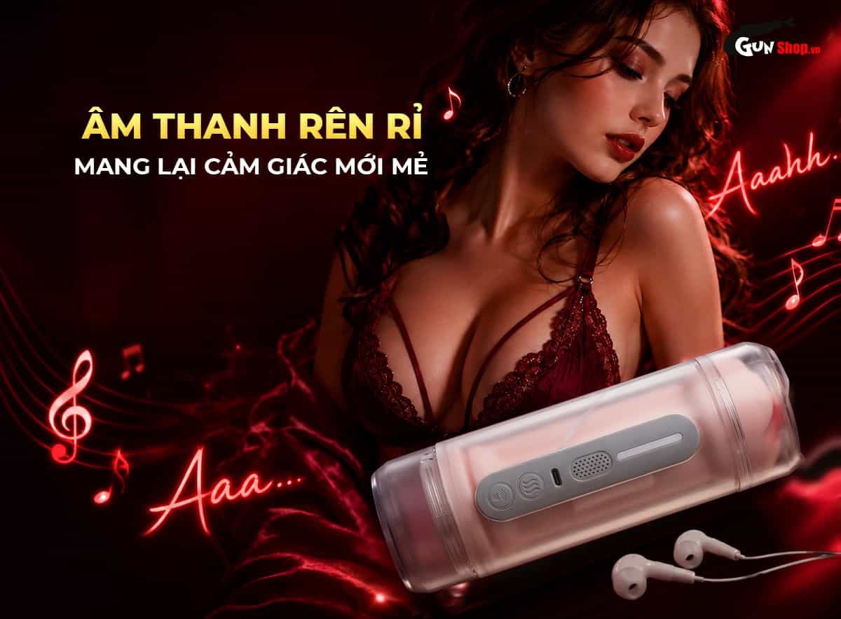 Jiuai Holy Grail Cup Red tích hợp âm thanh rên rỉ sống động