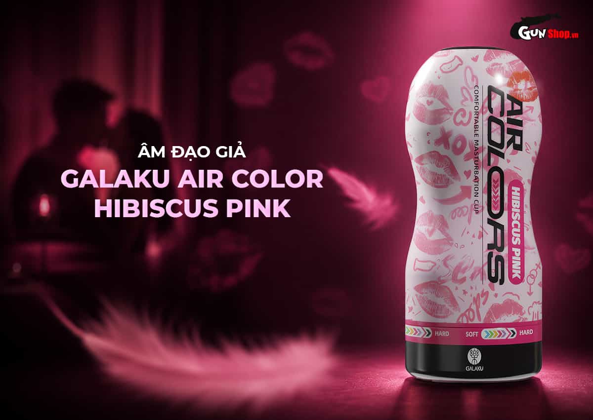 Cốc âm đạo giả Galaku Air Color Cosmic Black giá rẻ, tay cầm nhỏ gọn