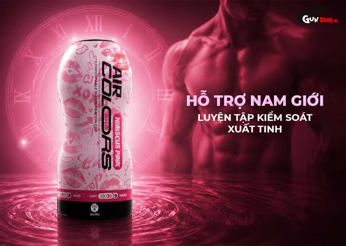 Galaku Air Color Cosmic Black giúp nam giới luyện tập kéo dài thời gian quan hệ