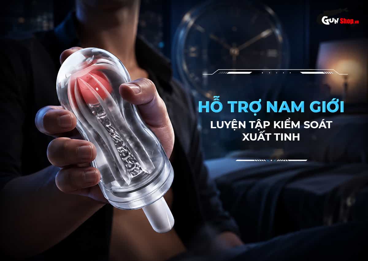 Galaku Air Color Ocran Ocean Blue hỗ trợ nam giới luyện tập kiểm soát xuất tinh