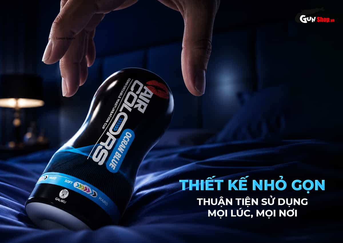 Âm đạo giả Galaku Air Color Ocran Ocean Blue chính hãng tại Chúng tôi