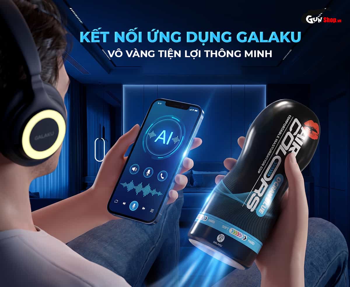 Âm đạo giả Galaku Air Color Ocran Ocean Blue chính hãng tại Chúng tôi