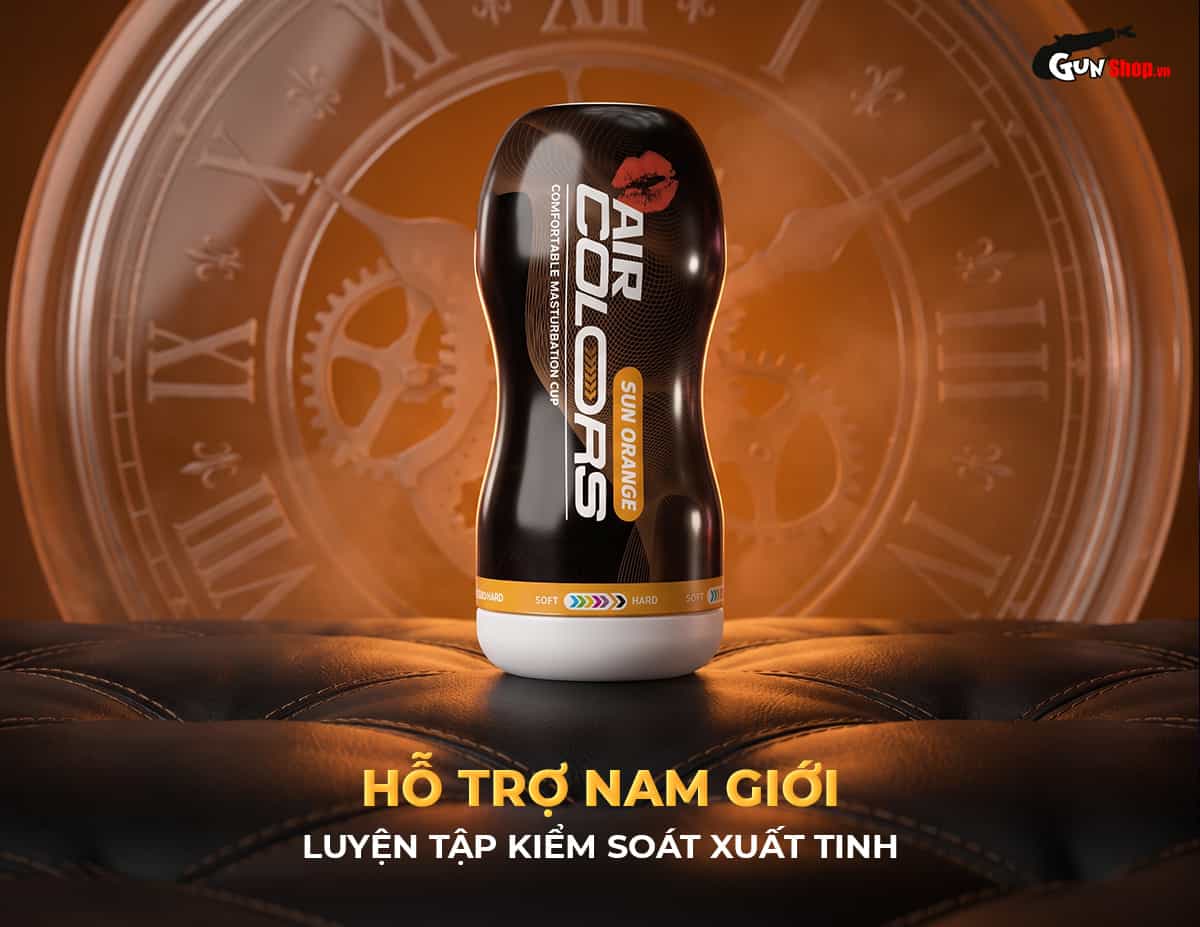 Galaku Air Color Sun Orange giúp nam giới luyện tập tăng sức bền, sức chịu đựng