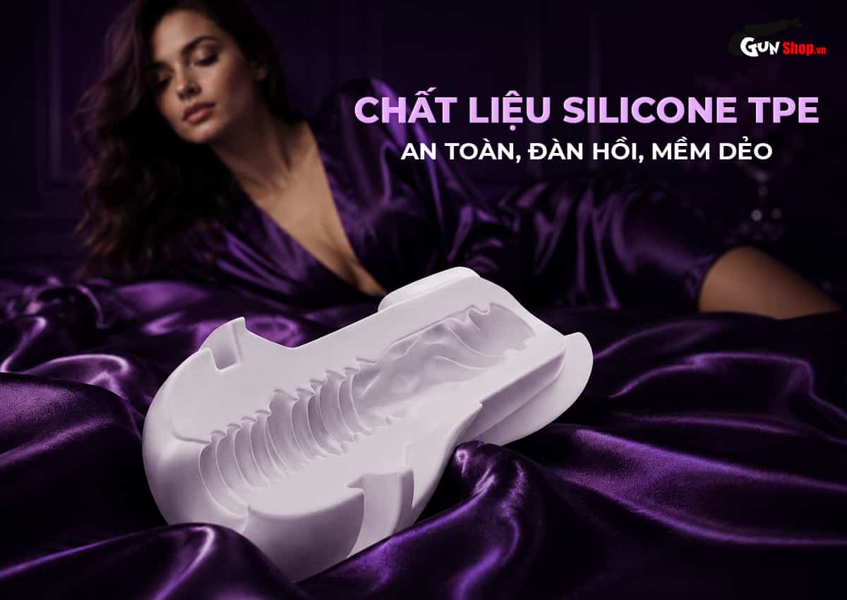 Galaku Air Color Twilight Purple với thành phần từ silicone TPE