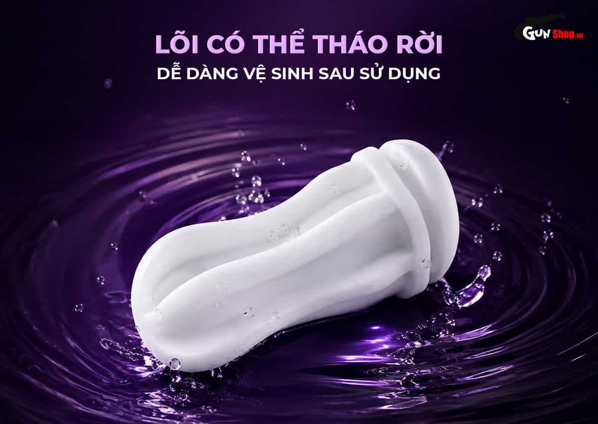 Galaku Air Color Twilight Purple dễ dàng vệ sinh sau khi sử dụng