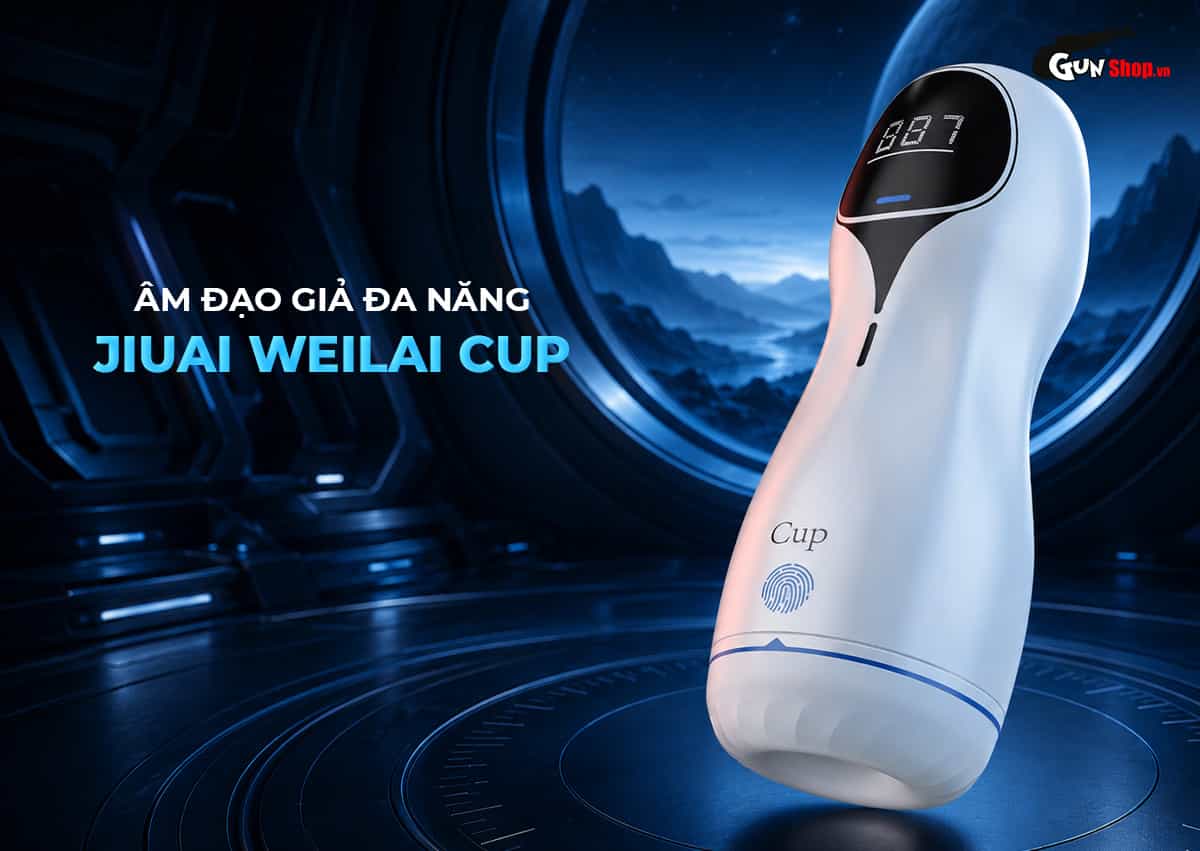 âm đạo giả Jiuai Weilai Cup âm đạo giả thủ dâm nhỏ gọn, giá rẻ