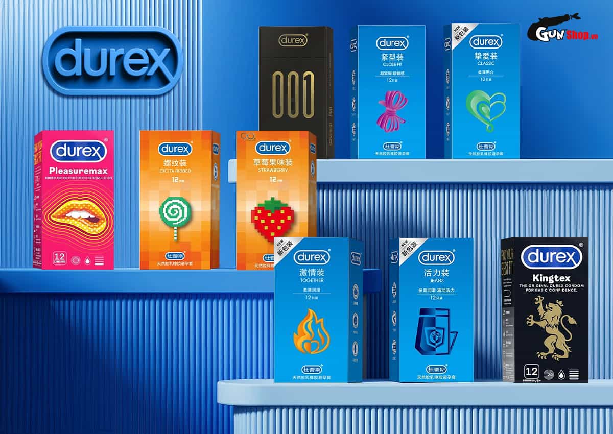 Bao caosu Durex phân phối chính hãng tại Gunshop