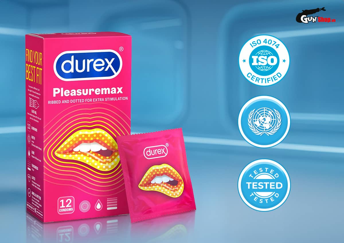 Bao caosu Durex phân phối chính hãng tại Gunshop