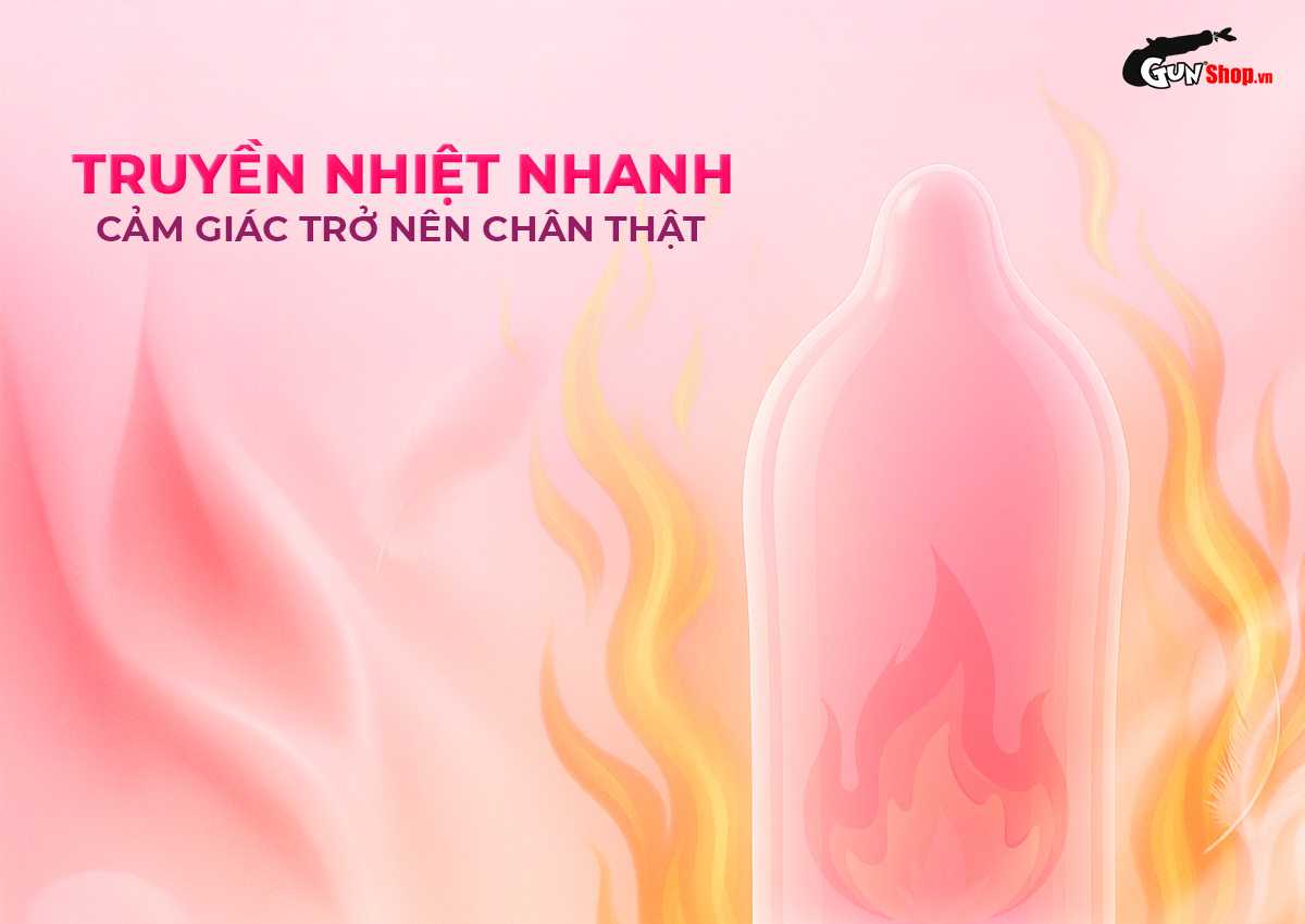 Bao cao su Firon Air - Hộp 10 cái chính hãng giá rẻ tại Gunshop