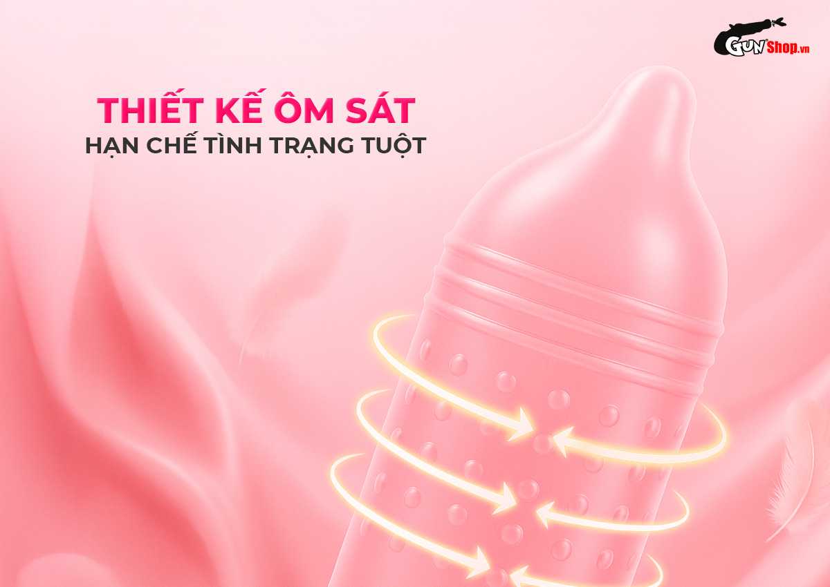 Bao cao su Firon Rush - Hộp 3 cái chính hãng tại Gunshop