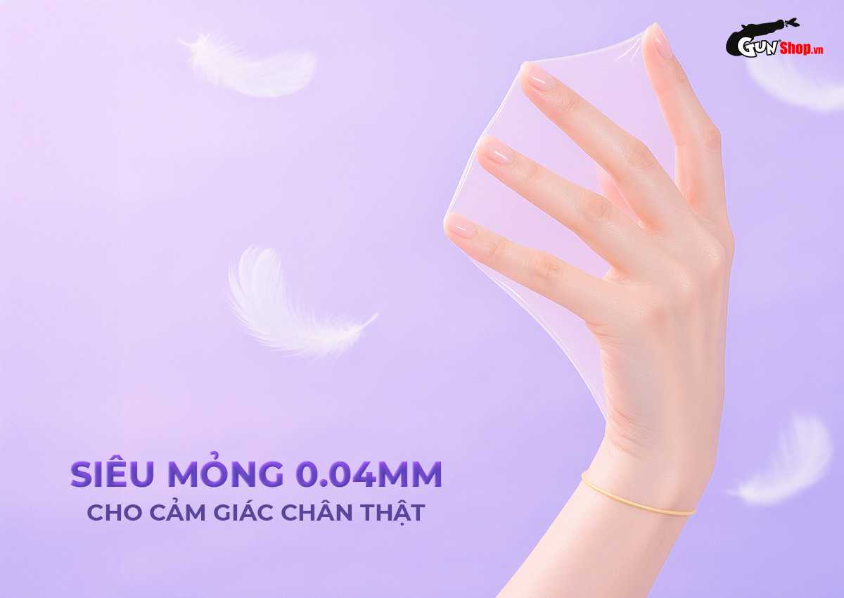 Bao cao su Powergra Maxfit - Hộp 10 cái cao cấp, chính hãng tại Gunshop