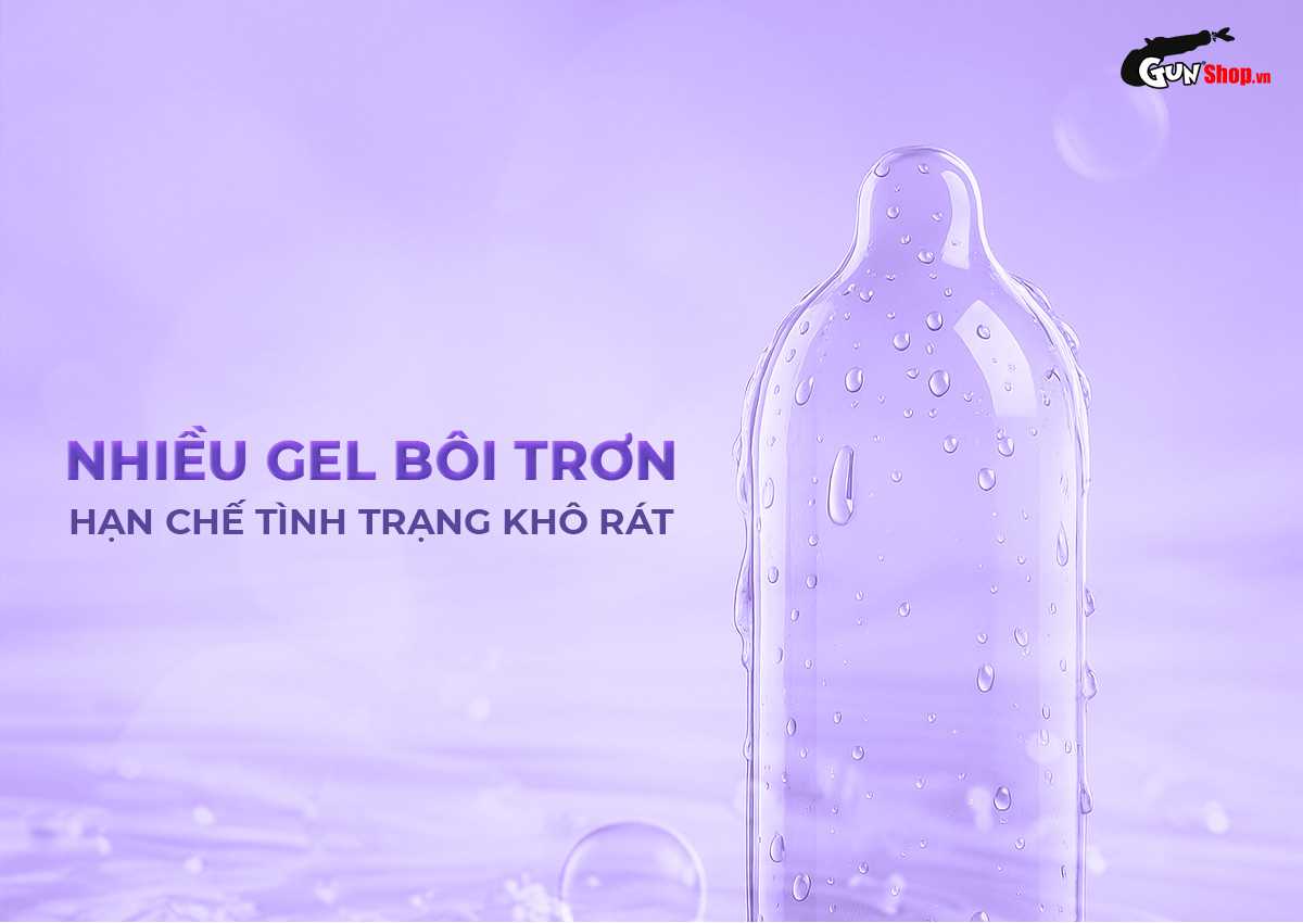 Bao cao su Powergra Maxfit - Hộp 10 cái cao cấp, chính hãng tại Gunshop