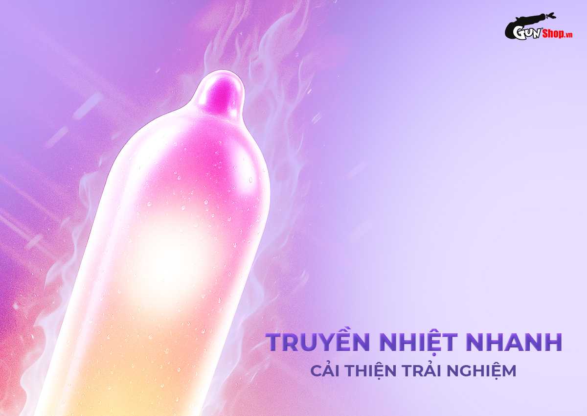 Bao cao su Powergra Maxfit - Hộp 10 cái cao cấp, chính hãng tại Gunshop