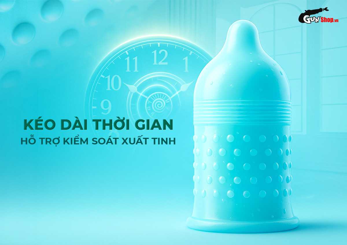 Bao cao su Powergra Promax - Hộp 3 cái cao cấp, chính hãng tại Gunshop