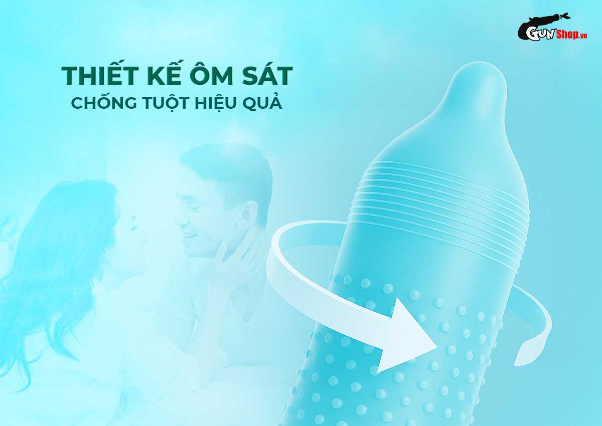 Bao cao su Powergra Promax - Hộp 3 cái cao cấp, chính hãng tại Gunshop