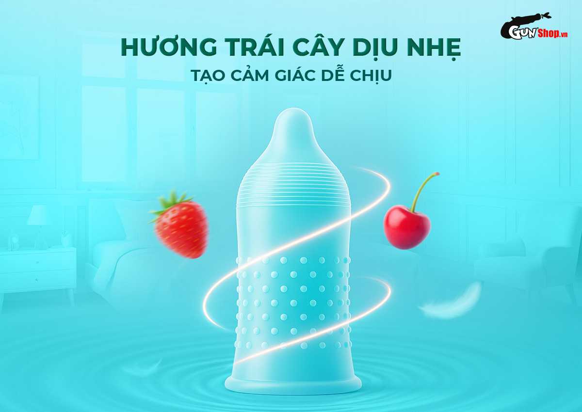 Bao cao su Powergra Promax - Hộp 3 cái cao cấp, chính hãng tại Gunshop