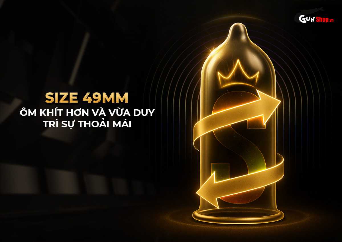 Bao cao su Powergra Ultrafit - Hộp 10 cái chính hãng, cao cấp tại Gunshop