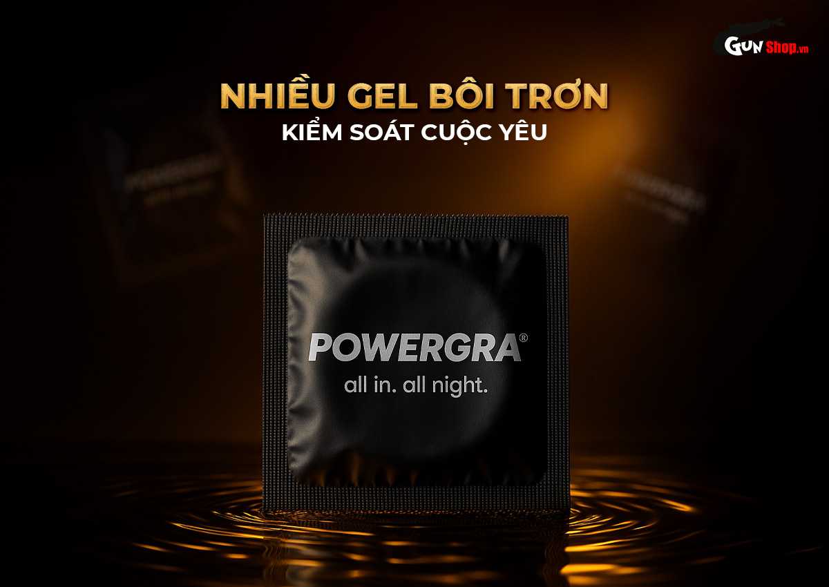 Bao cao su Powergra Ultrafit - Hộp 10 cái chính hãng, cao cấp tại Gunshop