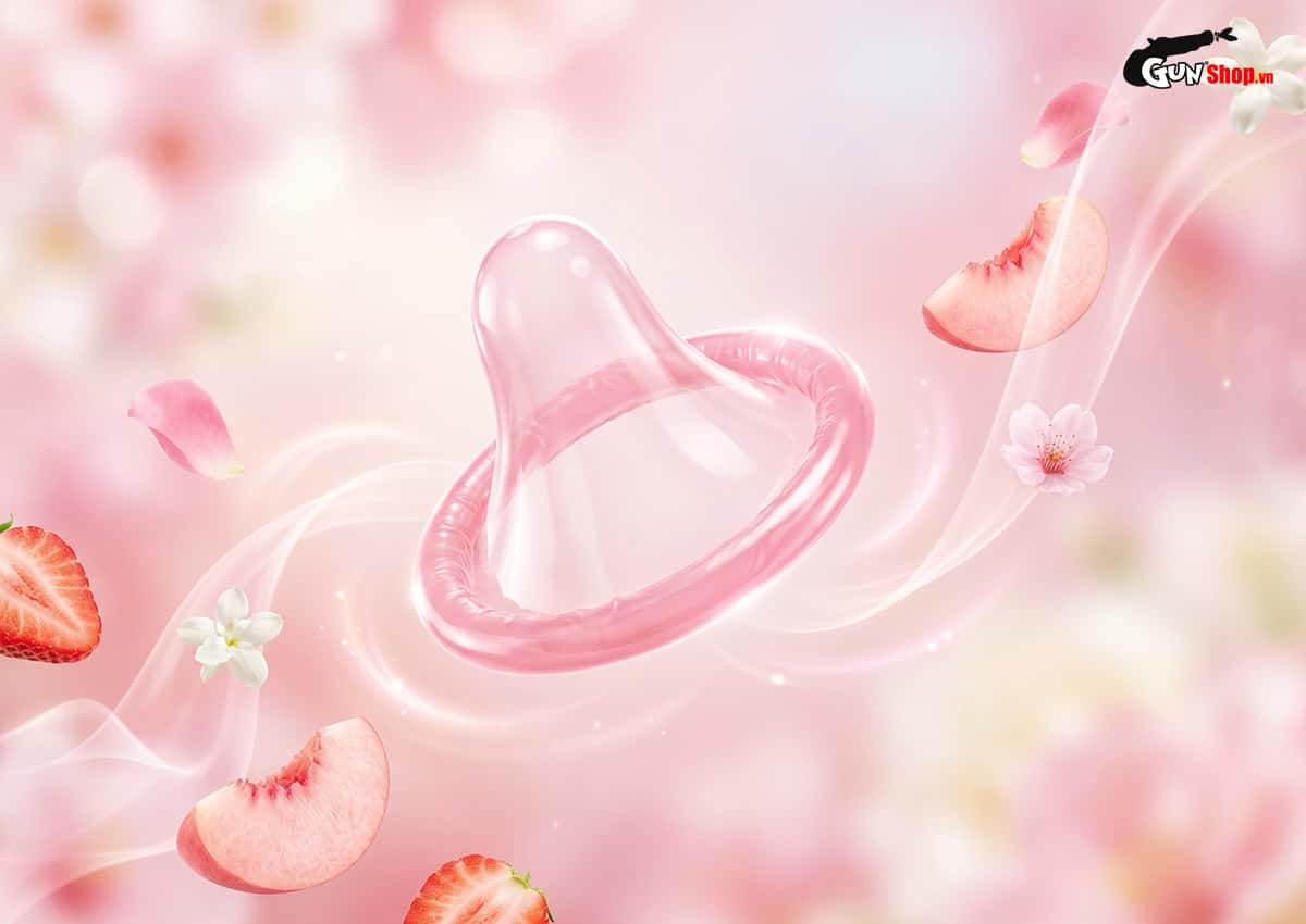 Bao cao su siêu mỏng được bổ sung mùi hương