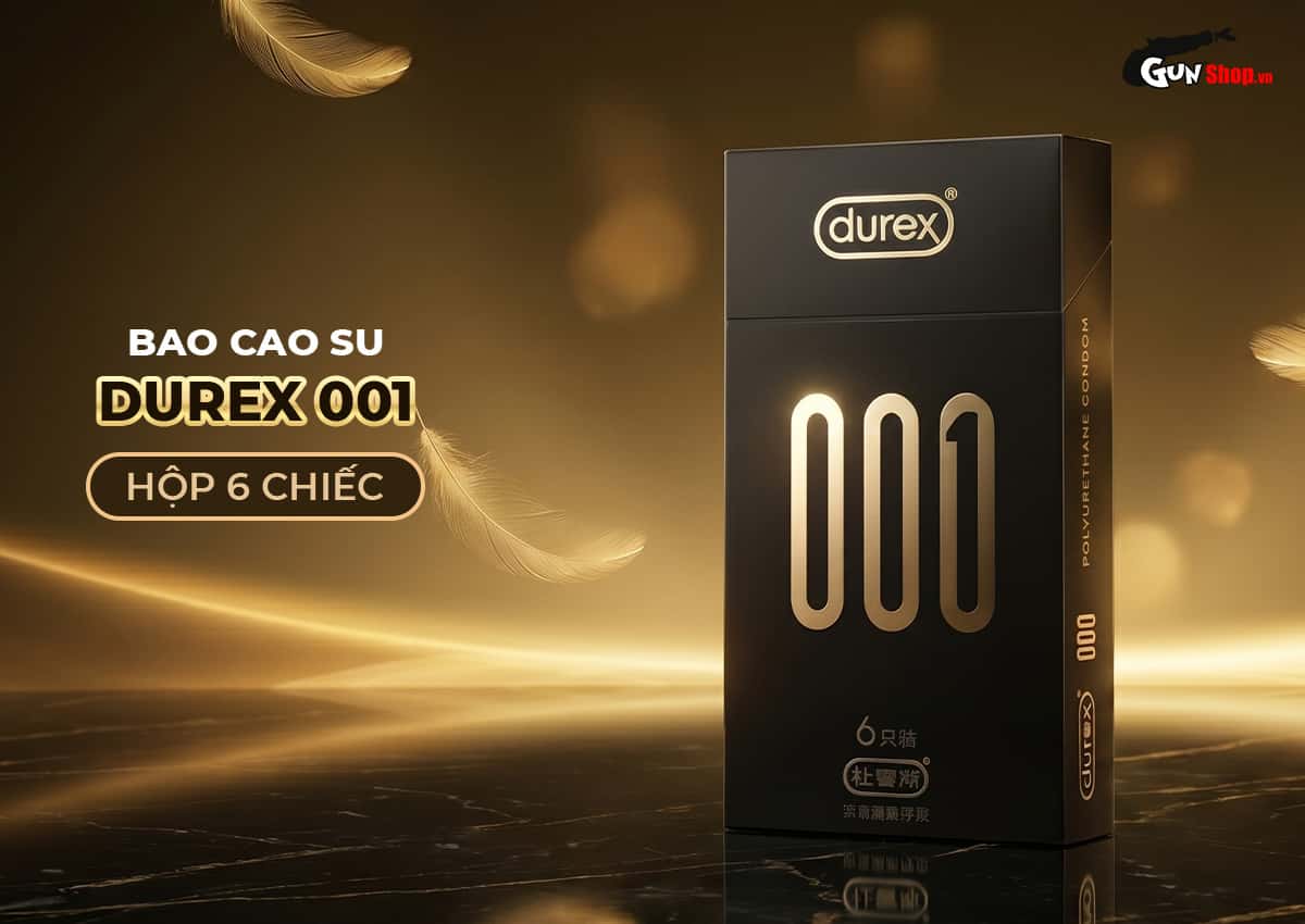 Bao cao su siêu mỏng Durex 001
