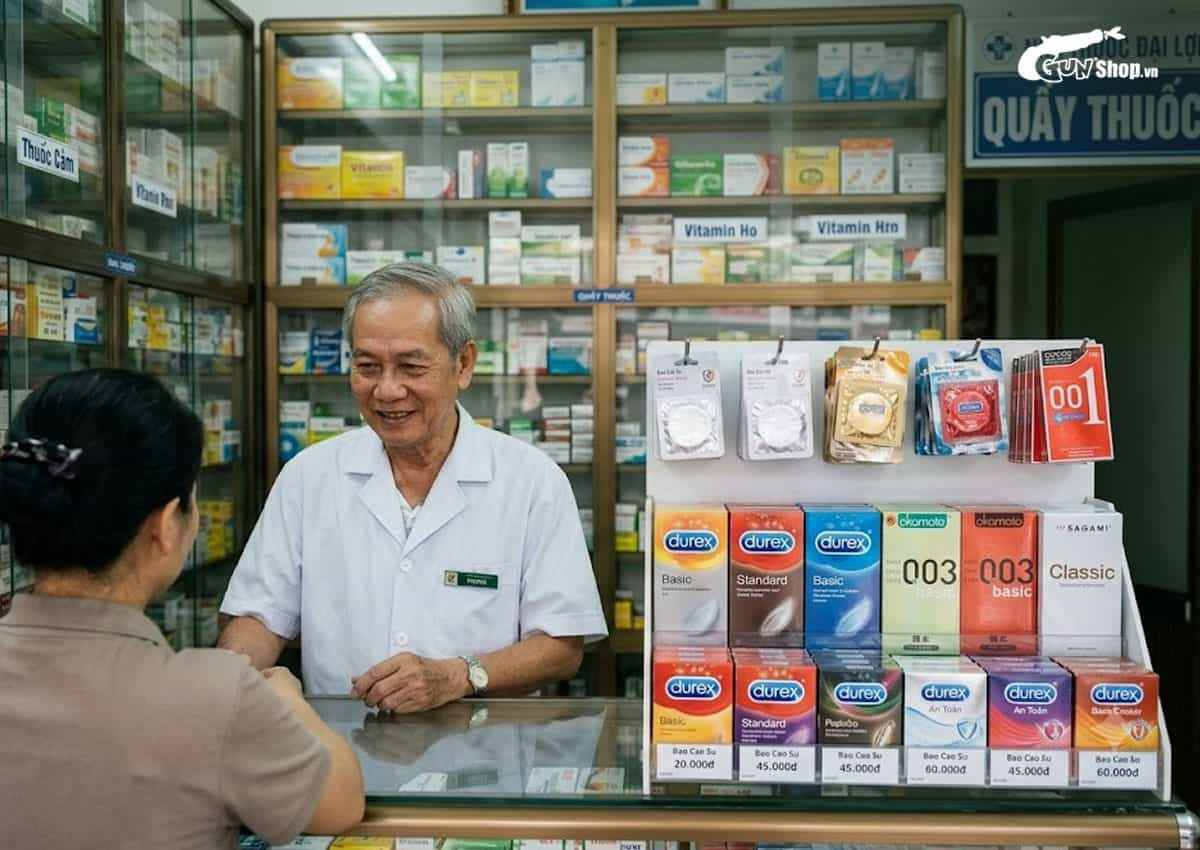 Big C có bán bao cao su không?